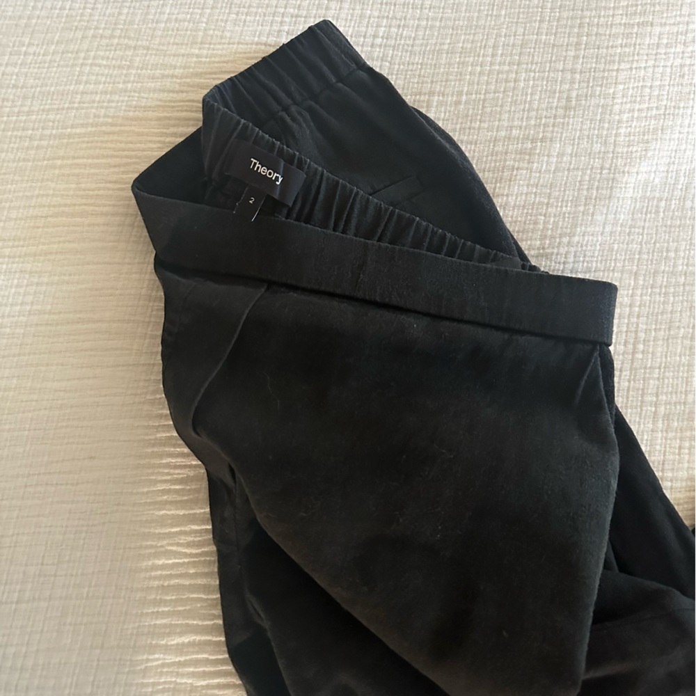 Theory Treeca Linen Pull On Pant - image 4